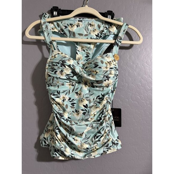 Nip Tuck Swim Women's 2 Piece Set Size 4 NWT - Picture 1 of 7